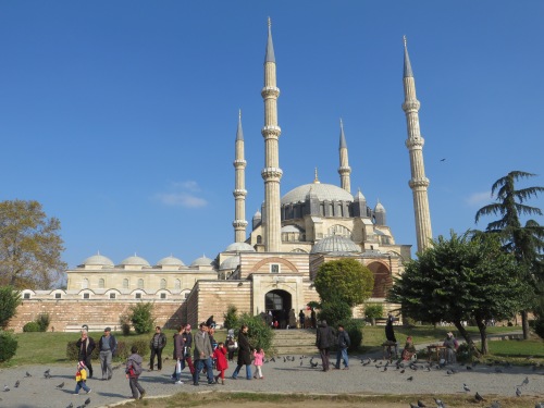 DER Grund zum Aussteigen, Anhalten, Heimfahrt unterbrechen: die Selimiye Moschee (Edirne)