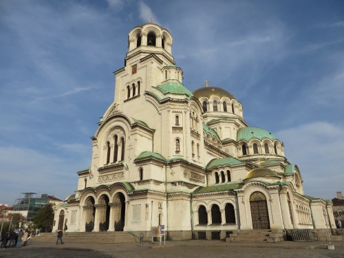 Bulgarien, Europa und die Befürchtung, dass es ab sofort nur noch Fotos von Kirchen zu sehen gib (Sofia)